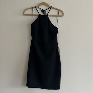 Little black halter dress